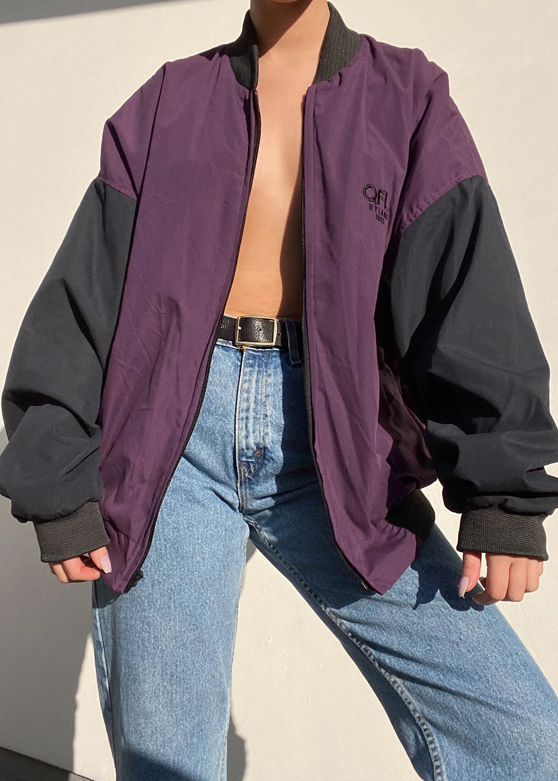 1993 Plum Windbreaker (L-XL)