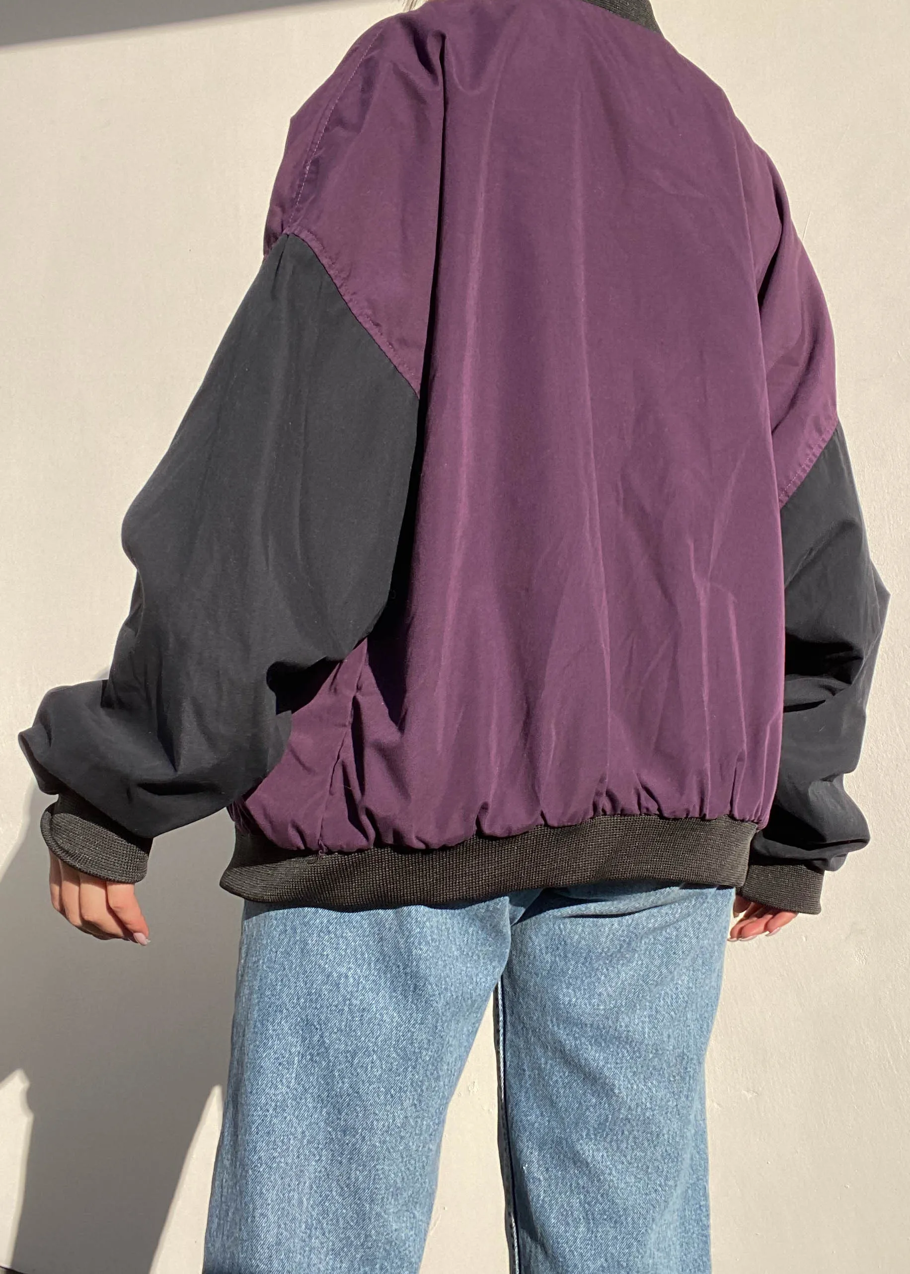1993 Plum Windbreaker (L-XL)