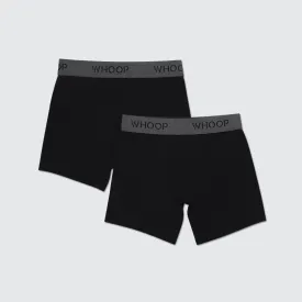 Black ANY-WEAR™ Boxer (2-Pack) | Smart Apparel
