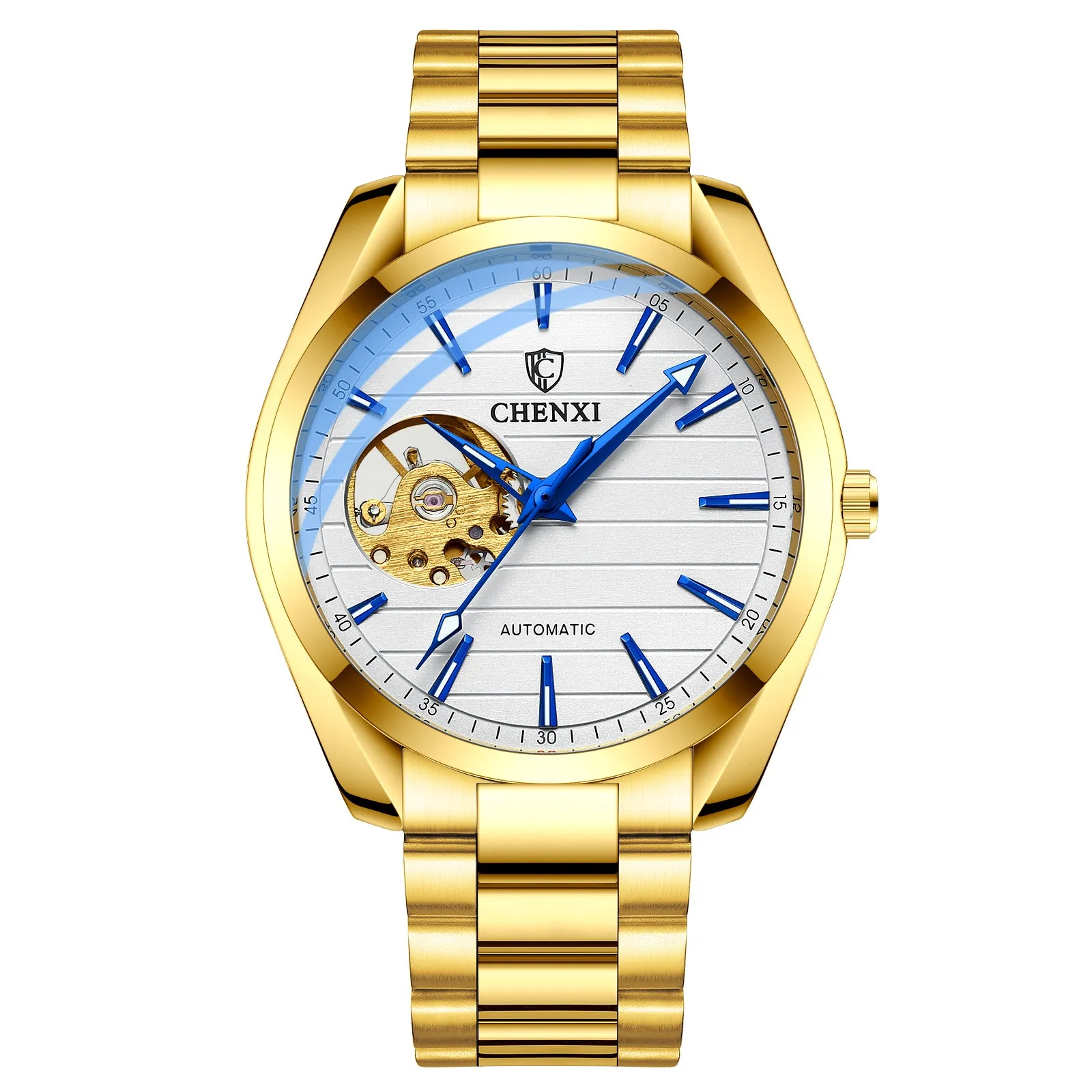 Business men automatic hollow mechanical watch W28CX88806S