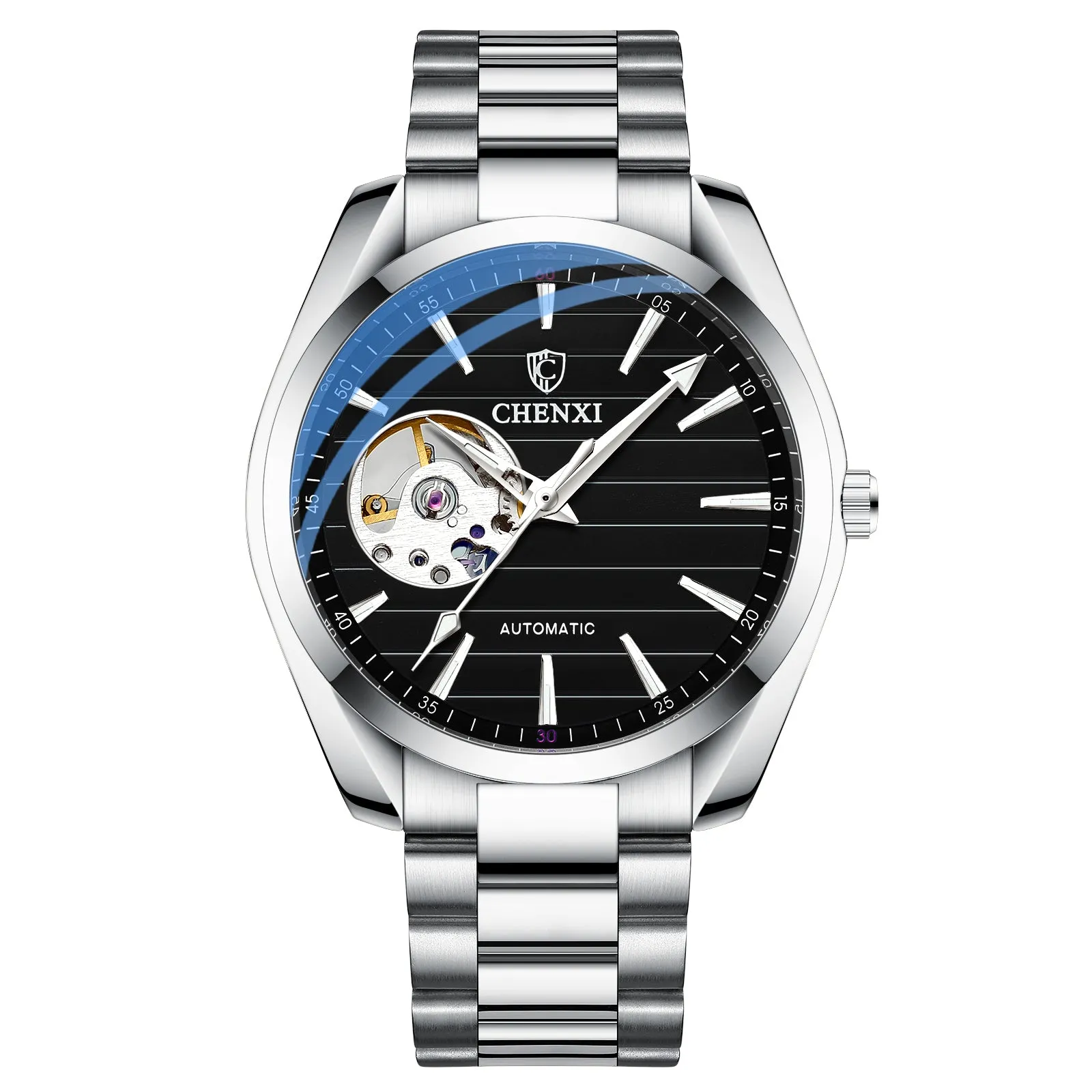 Business men automatic hollow mechanical watch W28CX88806S