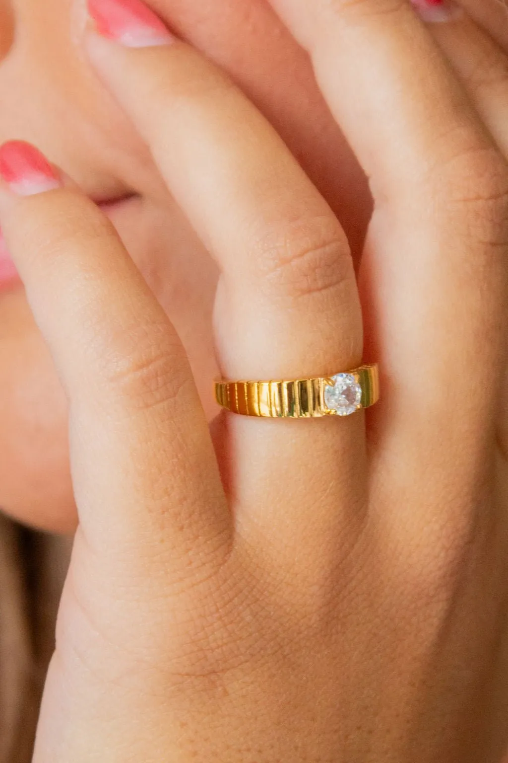 Crystal Everyday Ring