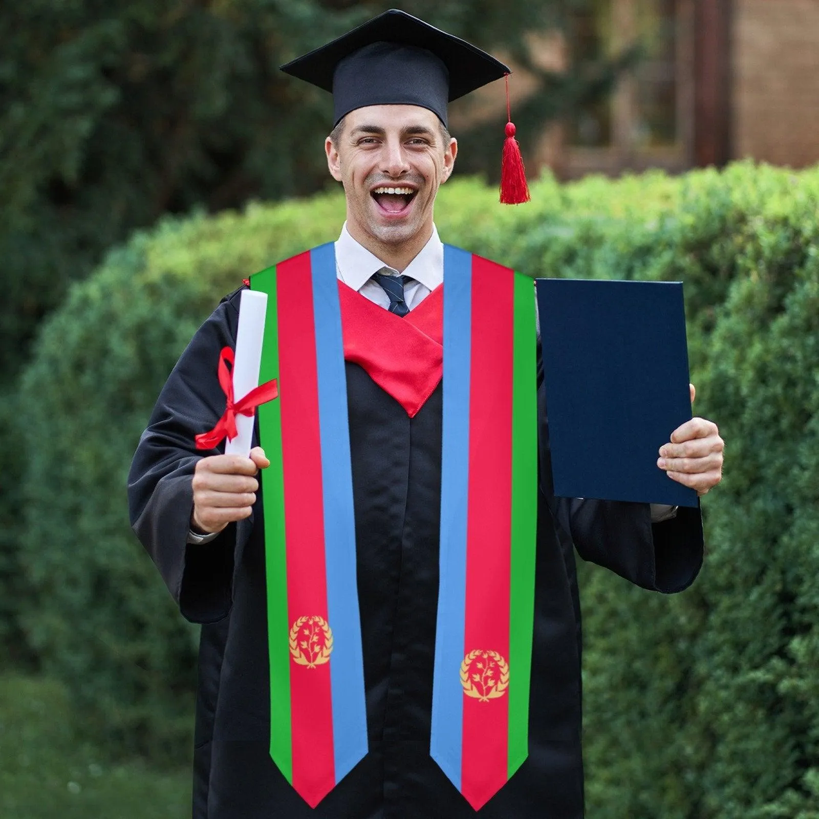Eritrean Flag Graduation Stole