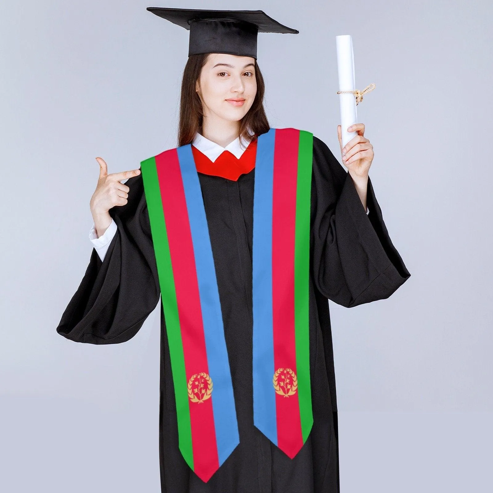 Eritrean Flag Graduation Stole