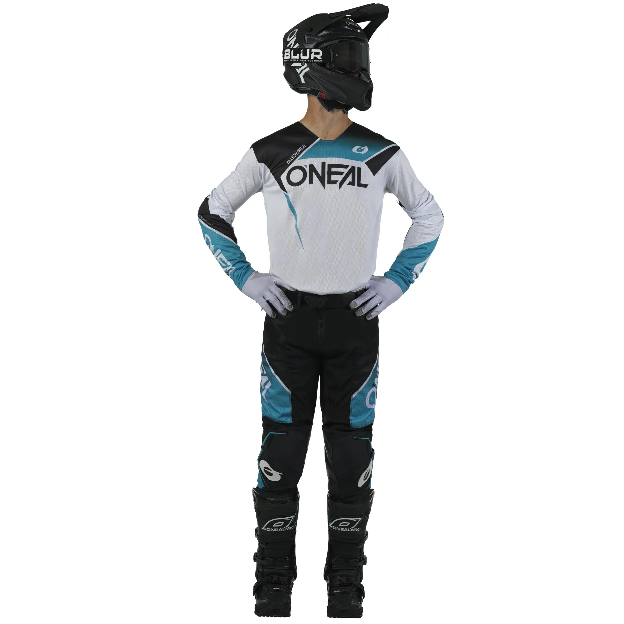 Hardwear Air V.5 Slam Jersey Black/Teal Jersey