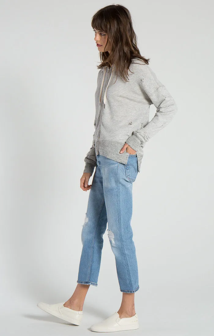 n:Philanthropy - Hendrix Zip-Up Heather Grey