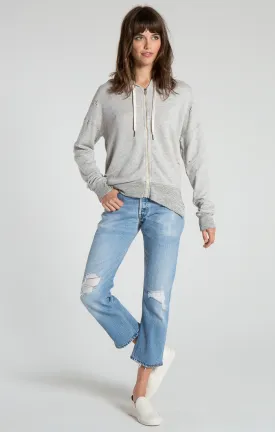 n:Philanthropy - Hendrix Zip-Up Heather Grey