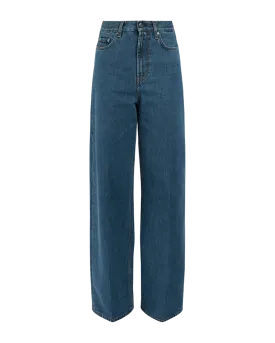 Wide Leg Denim Jeans